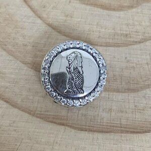 Pandora Singapore Dangle Charm Travel Gift Pendant, S925 Silver Jewelry